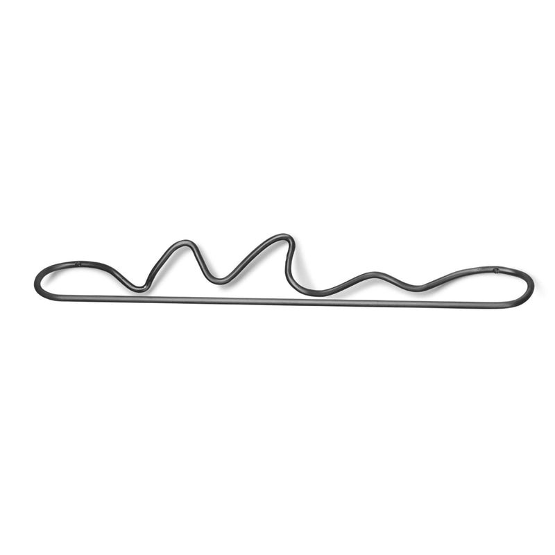 Curvature Towel Hanger - Ferm Living - Hangers & Hooks - Brass - HORNE