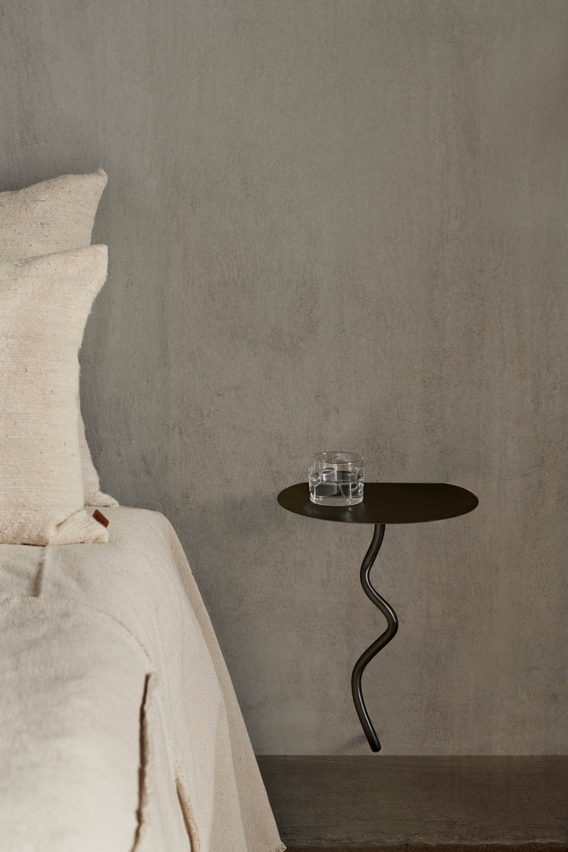 Curvature Wall Table - Ferm Living - Accent Tables - Brass - HORNE