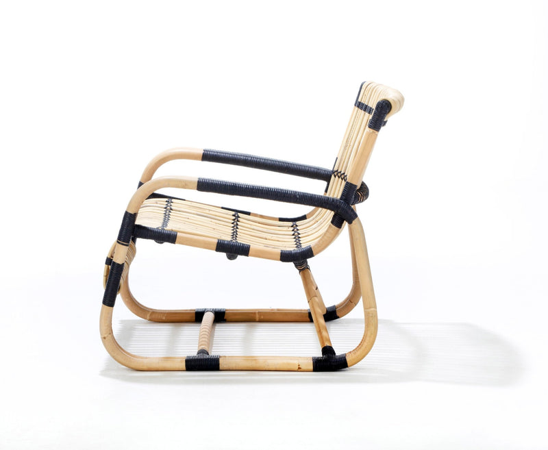 Curve Indoor Lounge Chair - Cane Line - Chairs - Black - HORNE
