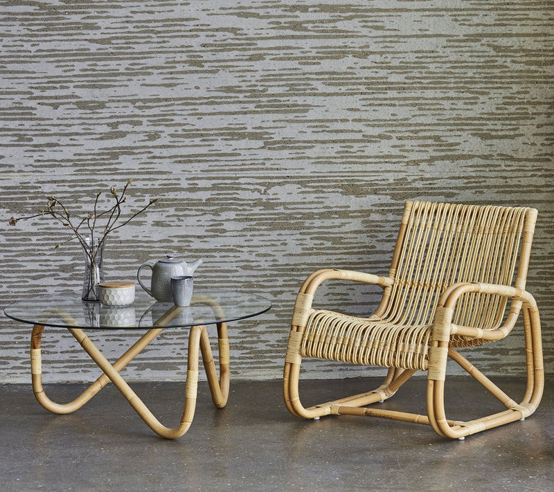 Curve Indoor Lounge Chair - Cane Line - Chairs - Black - HORNE