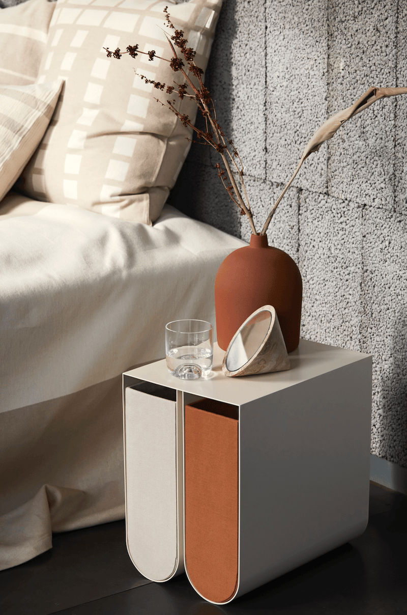 Curved Box - Kristina Dam - Storage + Organization - XX Small - Grey - HORNE