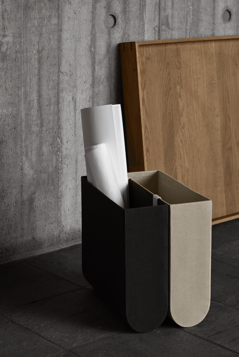 Curved Box Clip - Kristina Dam - Storage + Organization - Beige - HORNE