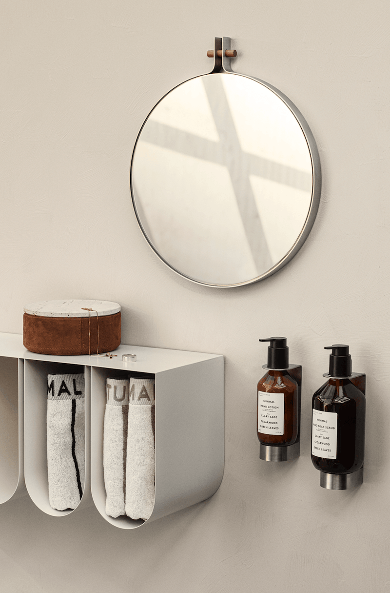 Curved Wall Shelf - Kristina Dam - Shelving - Beige - HORNE