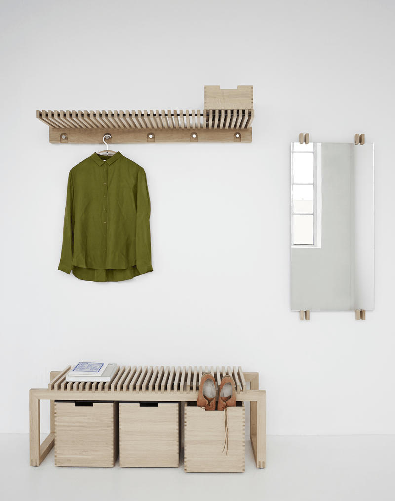Cutter Storage Box Small - Teak
