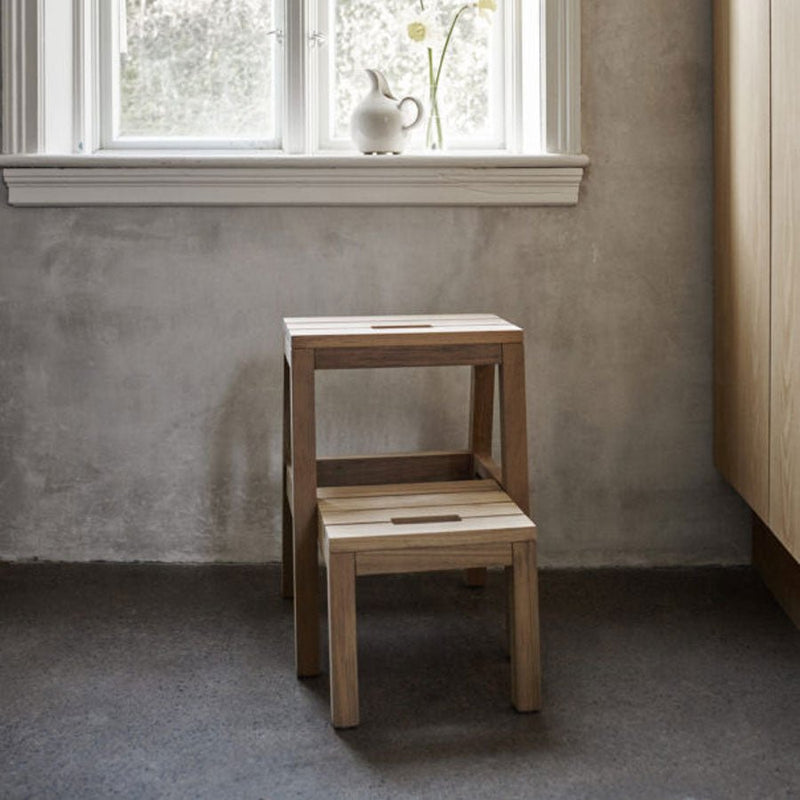 Dania Step Ladder - Teak - Skagerak by Fritz Hansen - Ladder + Step Stool - HORNE