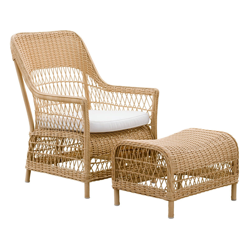 Dawn Foot Stool - Exterior - Sika Design - Outdoor Furniture - Antique - HORNE