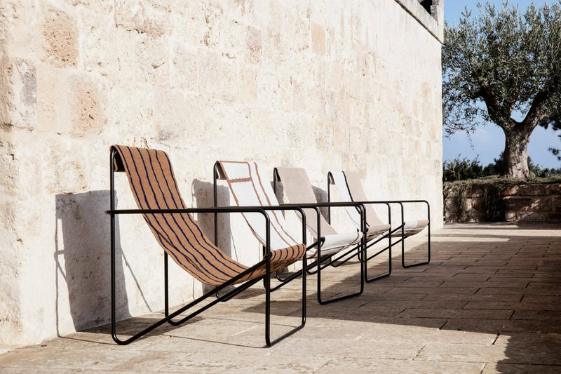 Desert Lounge Chair, Olive Frame - Set of 2 - Ferm Living - Chairs - Olive - Olive - HORNE