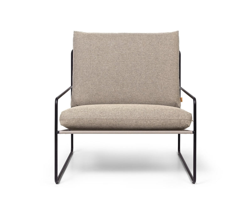 Desert Sofa 1 - Seater - Ferm Living - Sofas - Black/ Chocolate - HORNE