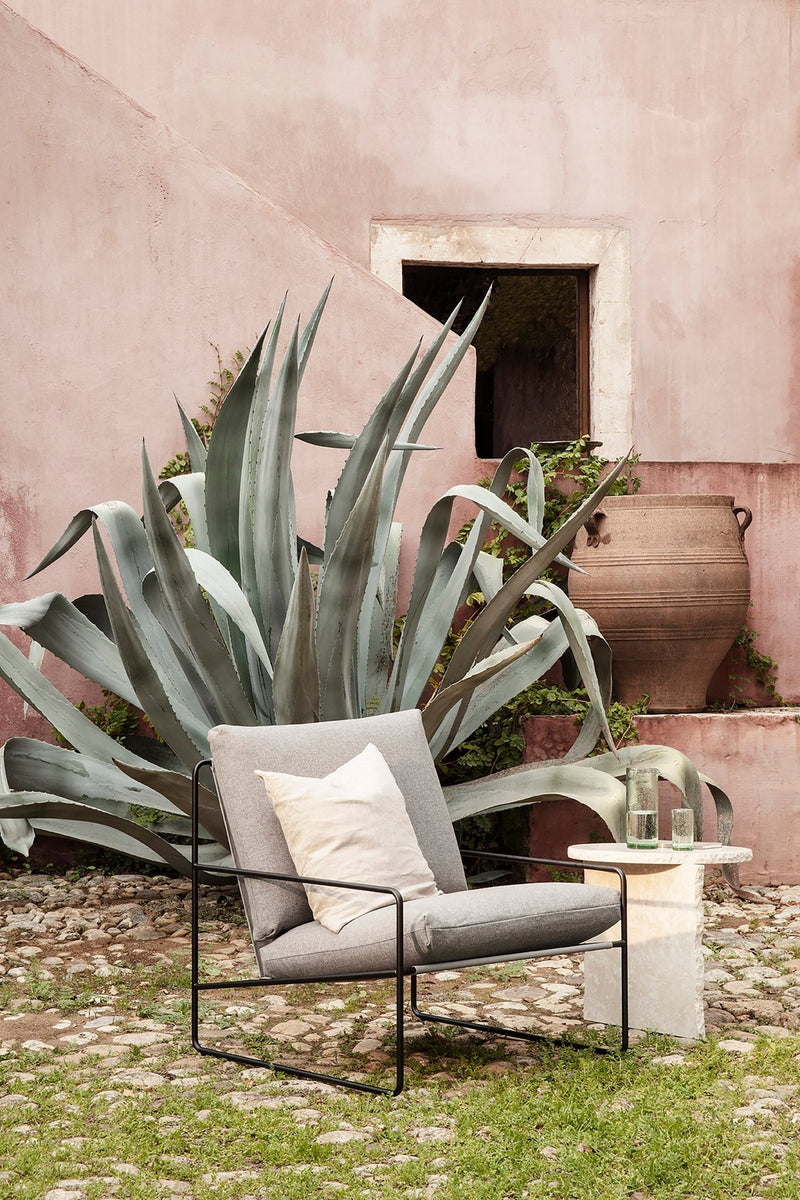 Desert Sofa 1 - Seater - Ferm Living - Sofas - Black/ Chocolate - HORNE