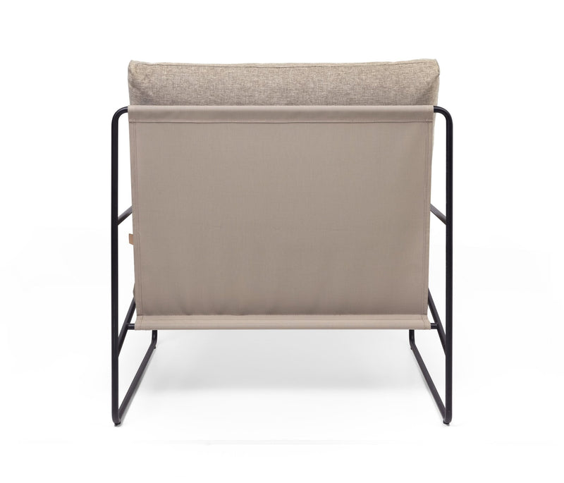 Desert Sofa 1 - Seater - Ferm Living - Sofas - Black/ Chocolate - HORNE