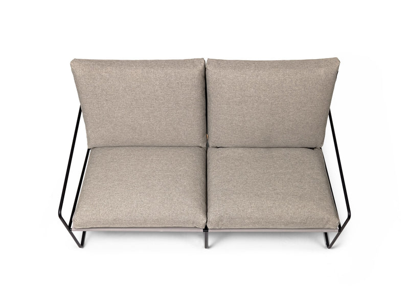 Desert Sofa 2 - Seater - Ferm Living - Sofas - Black/ Chocolate - HORNE