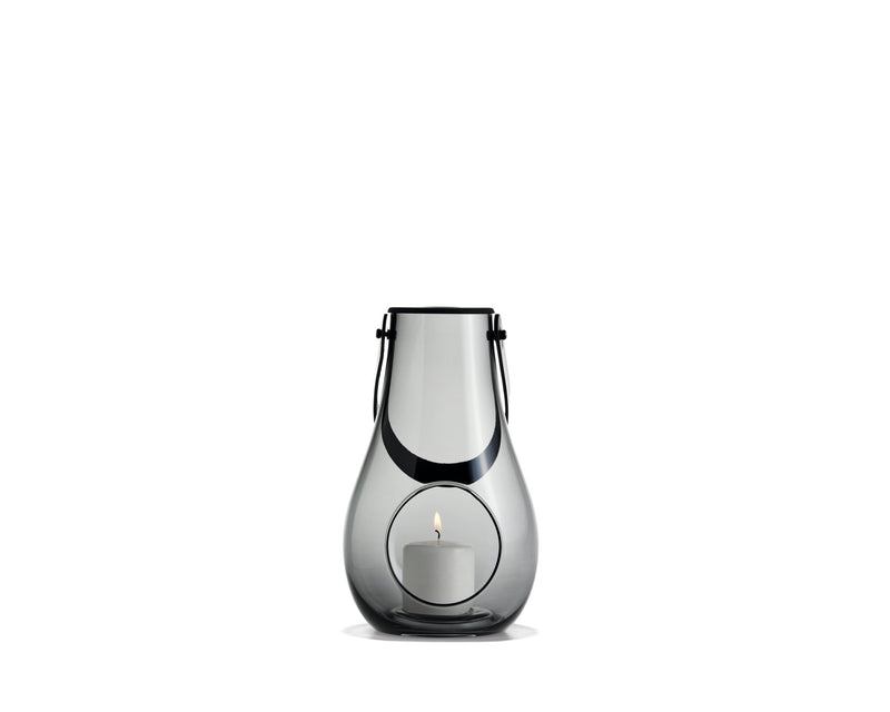Design with Light Lantern - Smoke - Holmegaard - Candle Holders - 6.5