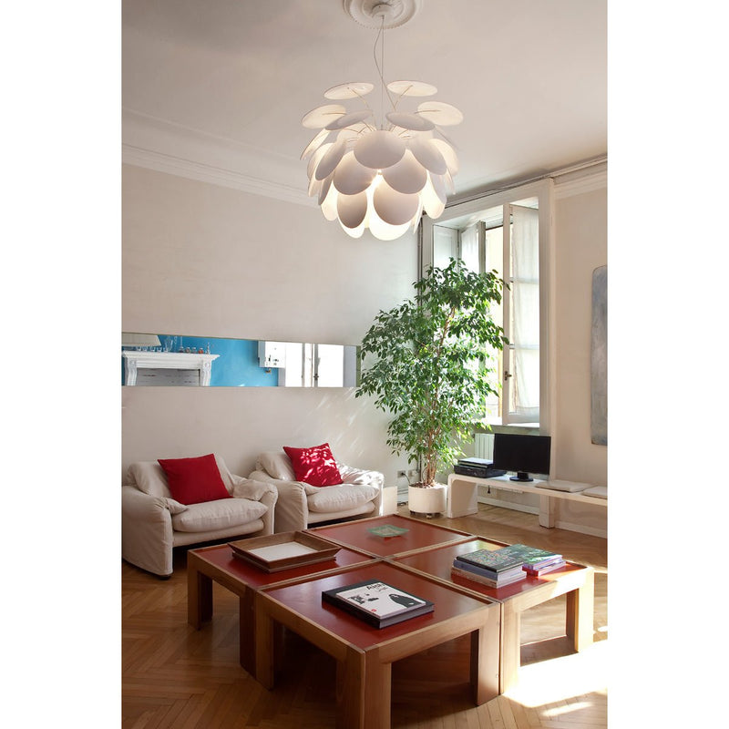 Discoco Pendant 35 - Marset - Pendants - White - HORNE