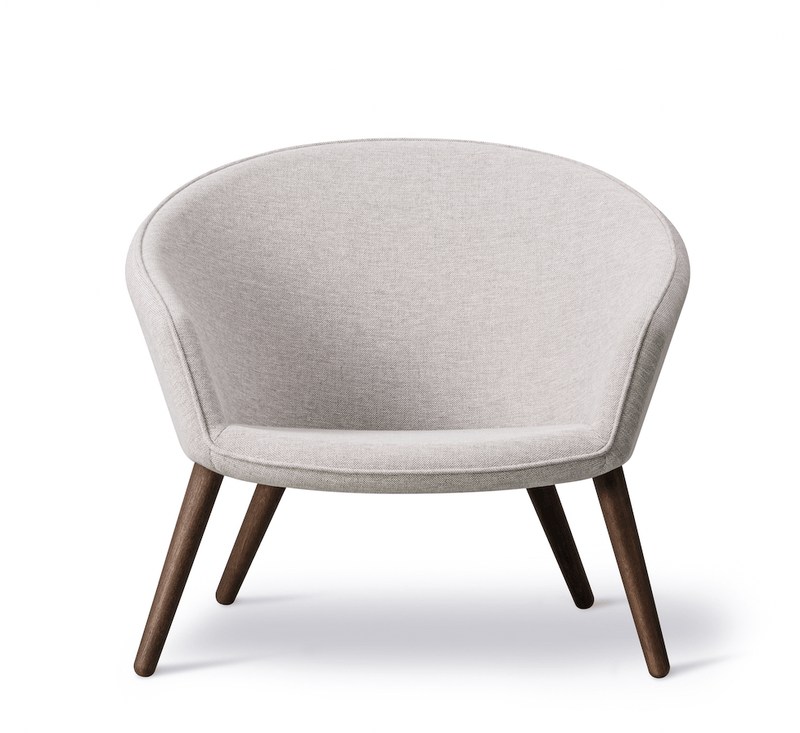 Ditzel Lounge Chair - Smoked Oak - Fredericia - Chairs - Hallingdal 110 - HORNE