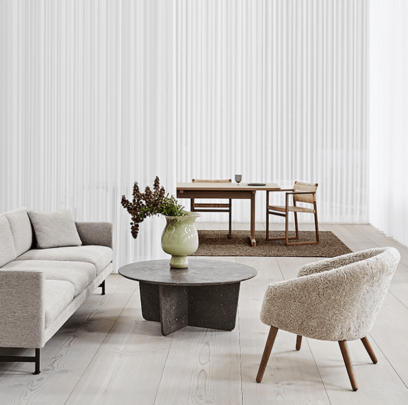 Ditzel Lounge Chair - Smoked Oak - Fredericia - Chairs - Hallingdal 110 - HORNE