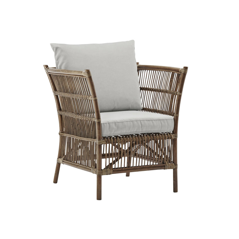 Donatello Chair - Sika Design - Chairs - Antique - Sunbrella Sailcloth Seagull - HORNE