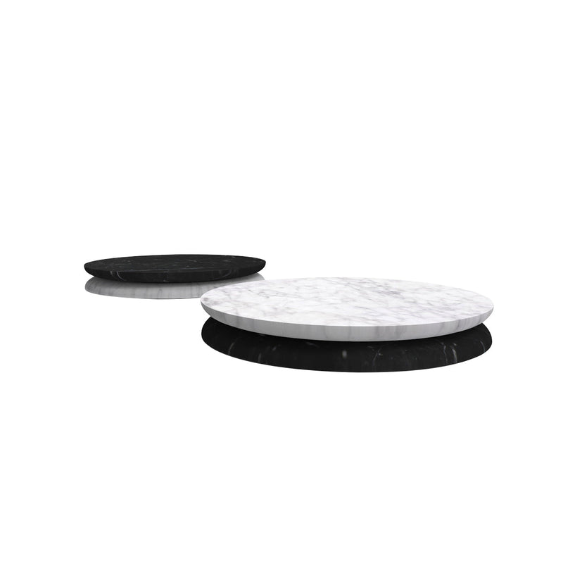 Doppio Round Cutting Block - Marble