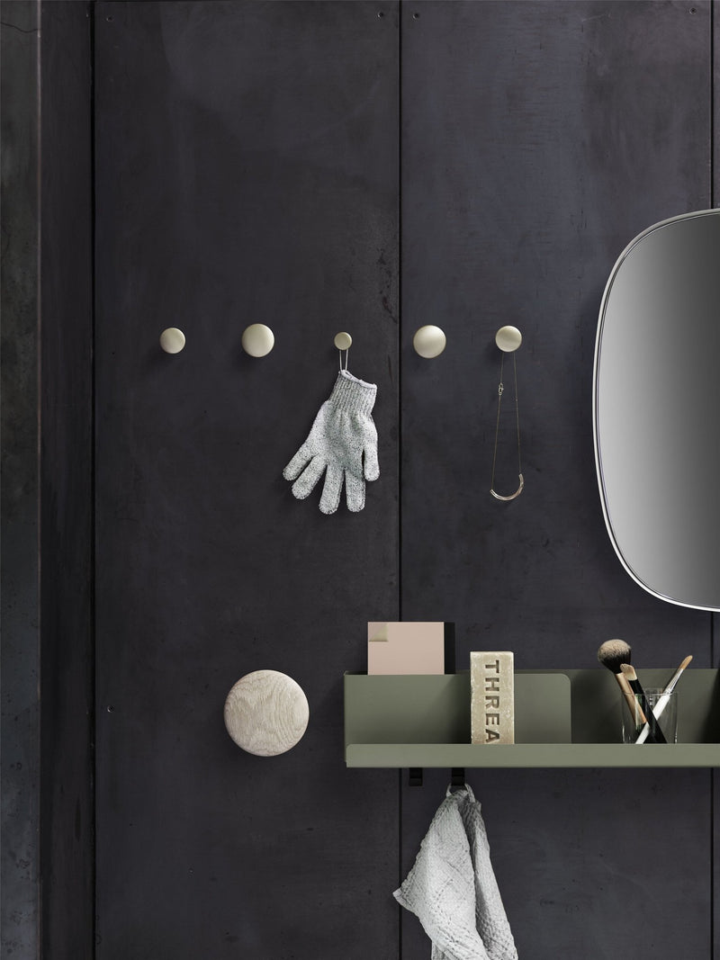 Dots Metal Hooks - Set Of 5 - Muuto - Storage + Organization - Aluminum - HORNE