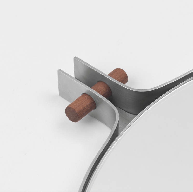 Dowel Mirror - Round - HORNE