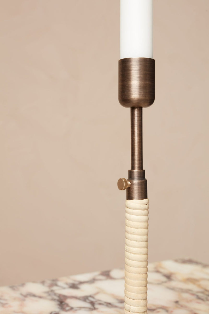Duca Candle Holder - Audo Copenhagen - Candle Holders - Polished Brass - HORNE