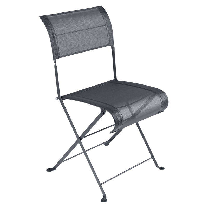 Dune Side Chair - Stereo Fabric - Set of 2 - Fermob - Outdoor Furniture - Acapulco Blue - HORNE