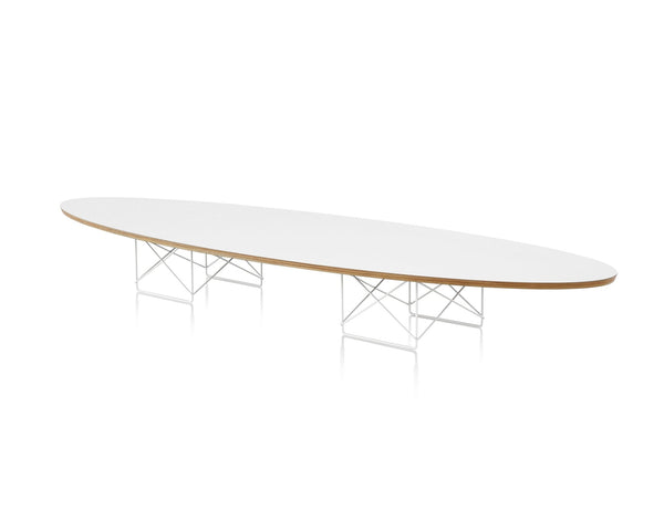 Eames® Elliptical Table - Herman Miller® - Tables - White - HORNE