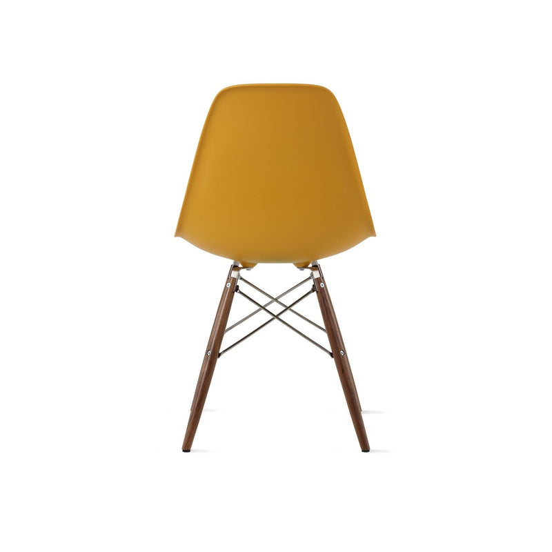 Eames® Molded Plastic Side Chair – Dowel Base - Herman Miller® - Chairs - White - Natural Maple - Black - HORNE
