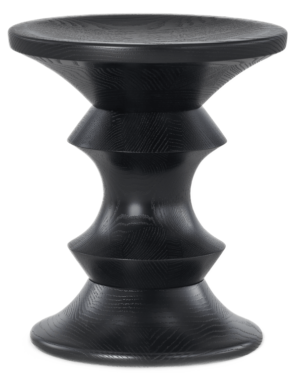 Eames® Turned Stool - Shape A - Herman Miller® - Stools + Benches + Ottomans - Ebony - HORNE