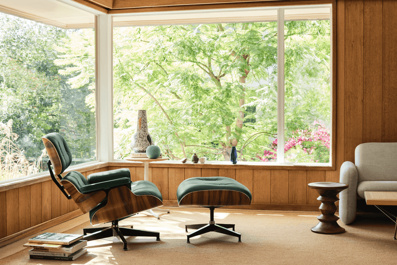 Eames® Turned Stool - Shape C - Herman Miller® - Stools + Benches + Ottomans - Walnut - HORNE