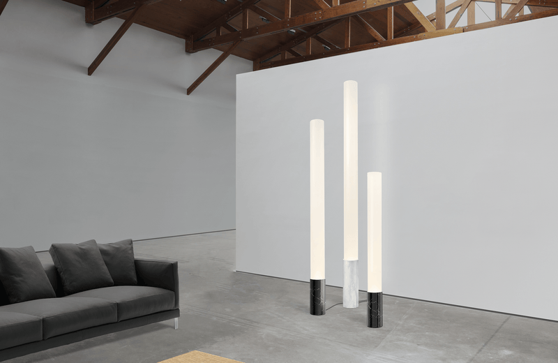 Elise Floor Lamp - Marble - Pablo Designs - Floor Lamps - Elise 48 - Black Marble - HORNE