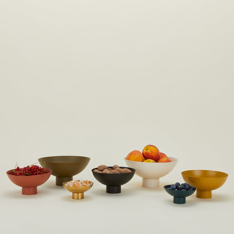 Essential Footed Bowl - Hawkins New York - Dinnerware - Small - Ivory - HORNE
