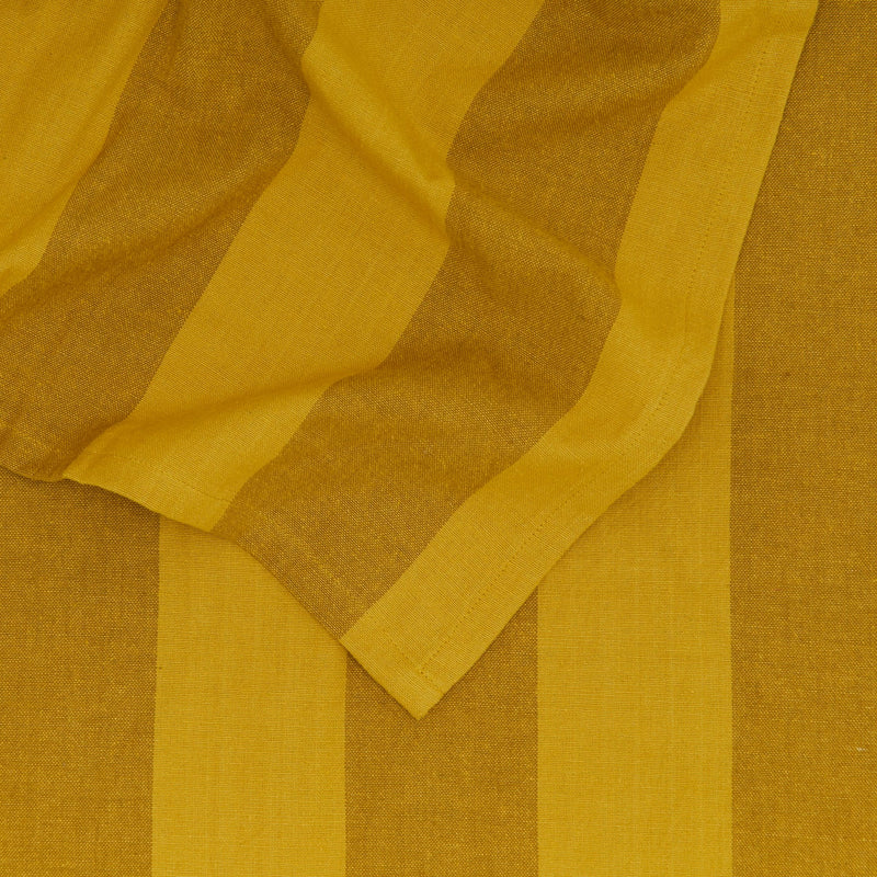 Essential Striped Tablecloth - Hawkins New York - Kitchen + Table Linens - Ivory/ Flax - HORNE
