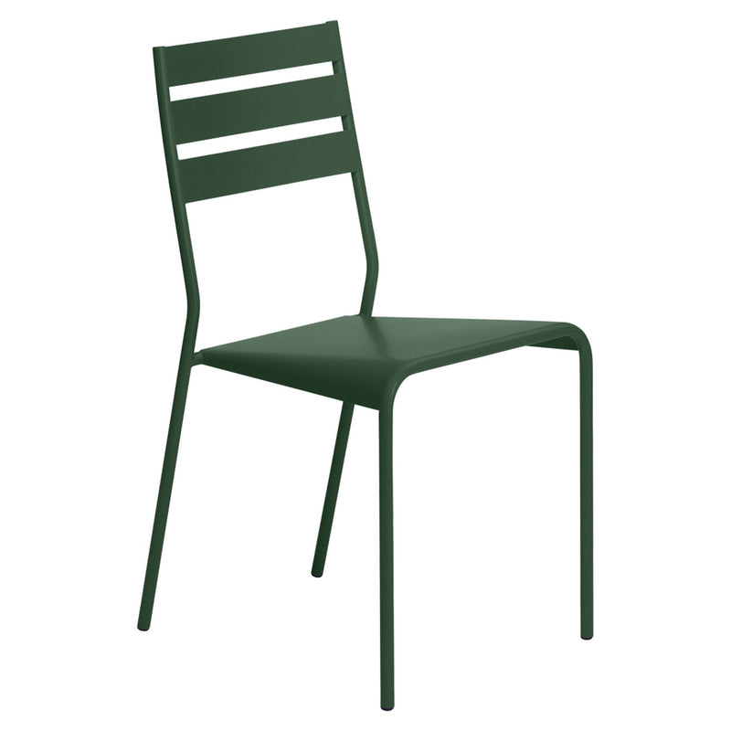 Facto Chair - Set of 2 - Fermob - Outdoor Furniture - Acapulco Blue - HORNE