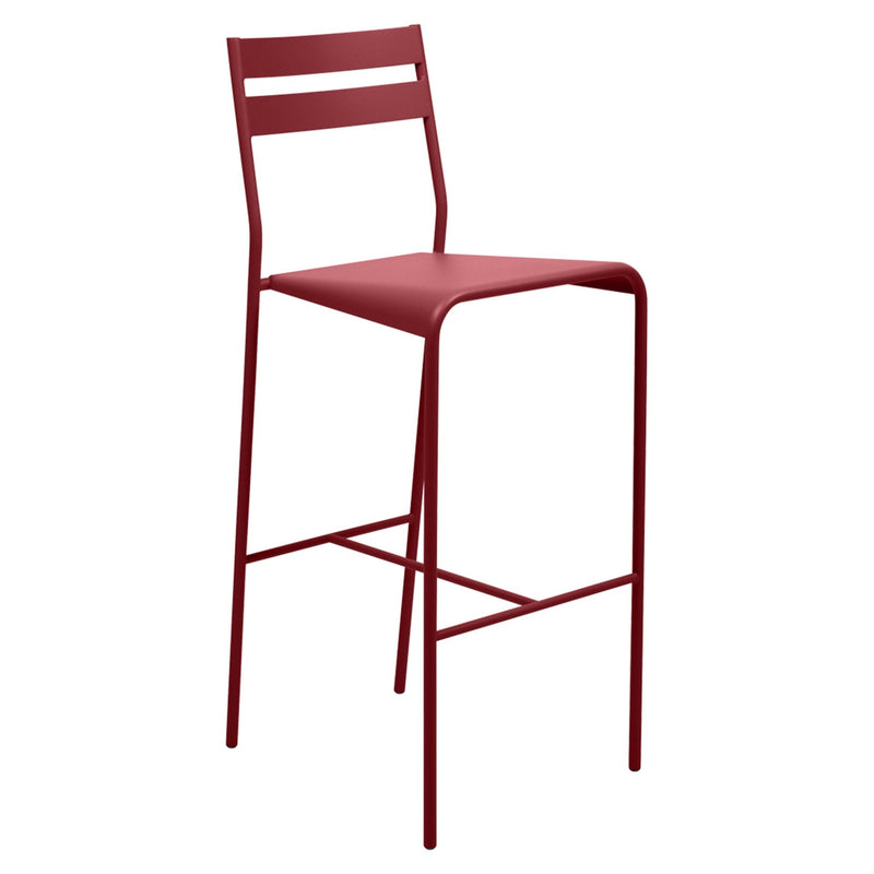 Facto High Stool - Fermob - Outdoor Furniture - Acapulco Blue - HORNE