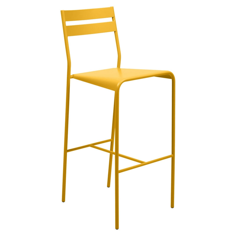 Facto High Stool - Fermob - Outdoor Furniture - Acapulco Blue - HORNE