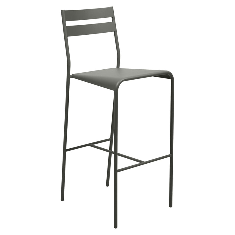 Facto High Stool - Fermob - Outdoor Furniture - Acapulco Blue - HORNE