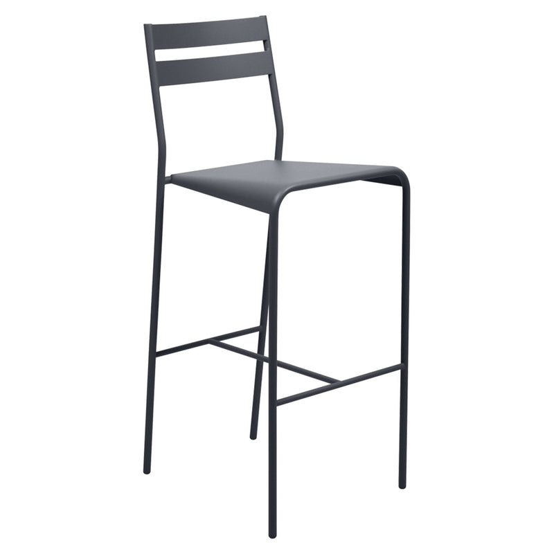 Facto High Stool - Fermob - Outdoor Furniture - Acapulco Blue - HORNE