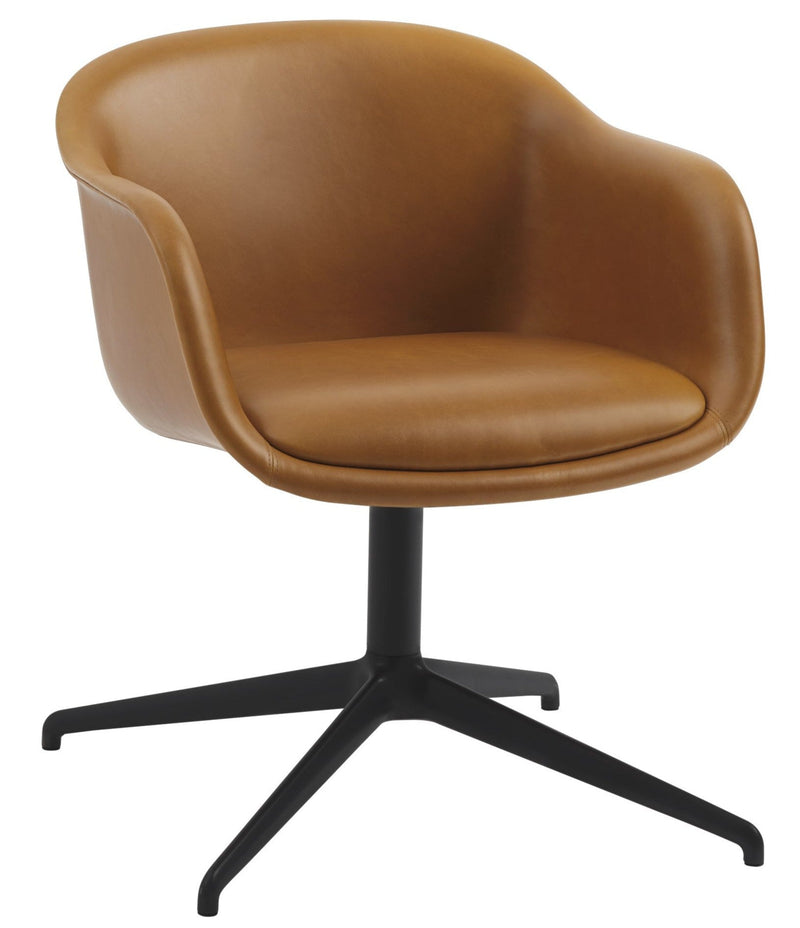 Fiber Conference Armchair - Swivel Base - Muuto - Chairs - Remix 133 Seat & Grey Base - HORNE