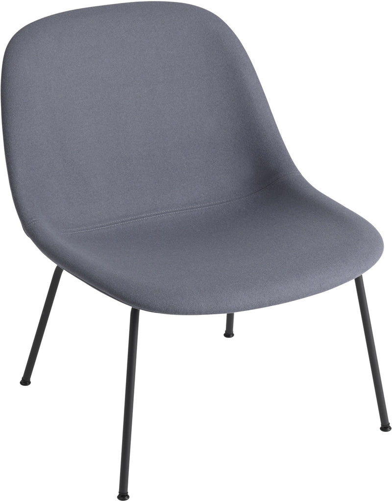 Fiber Lounge Chair - Muuto - Chairs - Tube Base - White Shell - HORNE
