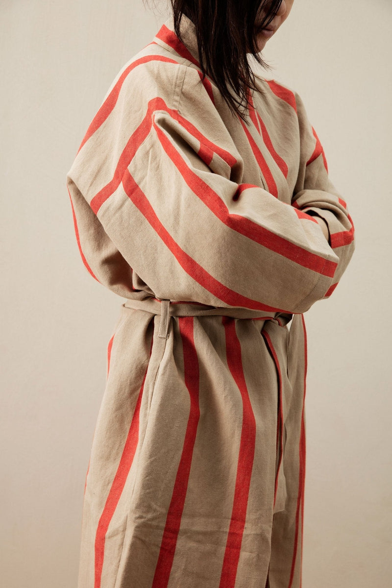 Field Robe - Ferm Living - Bath - Light Camel/ Red - HORNE