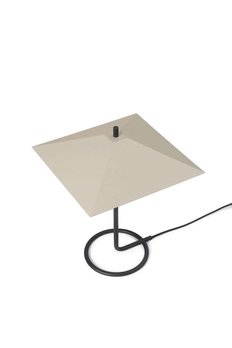 Filo Table Lamp - Square - Ferm Living - Tables + Desks - Black/ Black - HORNE