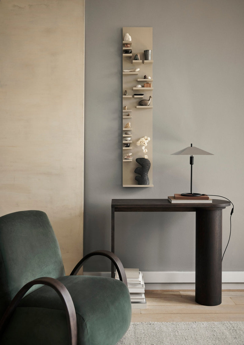 Filo Table Lamp - Square - Ferm Living - Tables + Desks - Black/ Black - HORNE