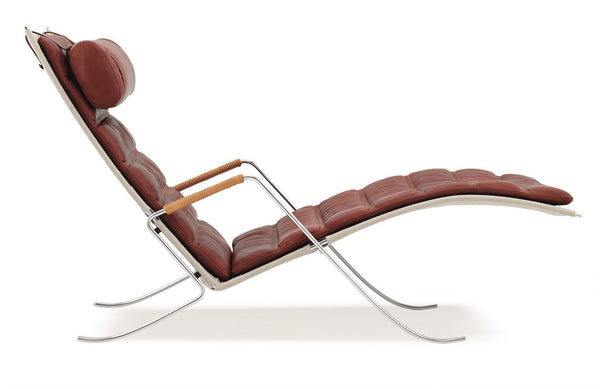 FK 87 Grasshopper Lounge Chair - Lange Production - Chairs - Black - Natural - HORNE