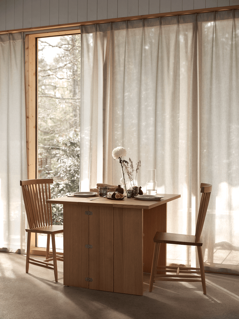 Flip Table - Design House Stockholm - Tables + Desks - Oak - XS - HORNE