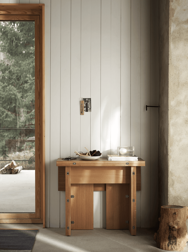 Flip Table - Design House Stockholm - Tables + Desks - Oak - XS - HORNE