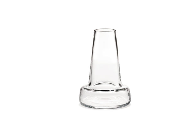 Flora Vase - Clear - Holmegaard - Vases - Long Neck - HORNE