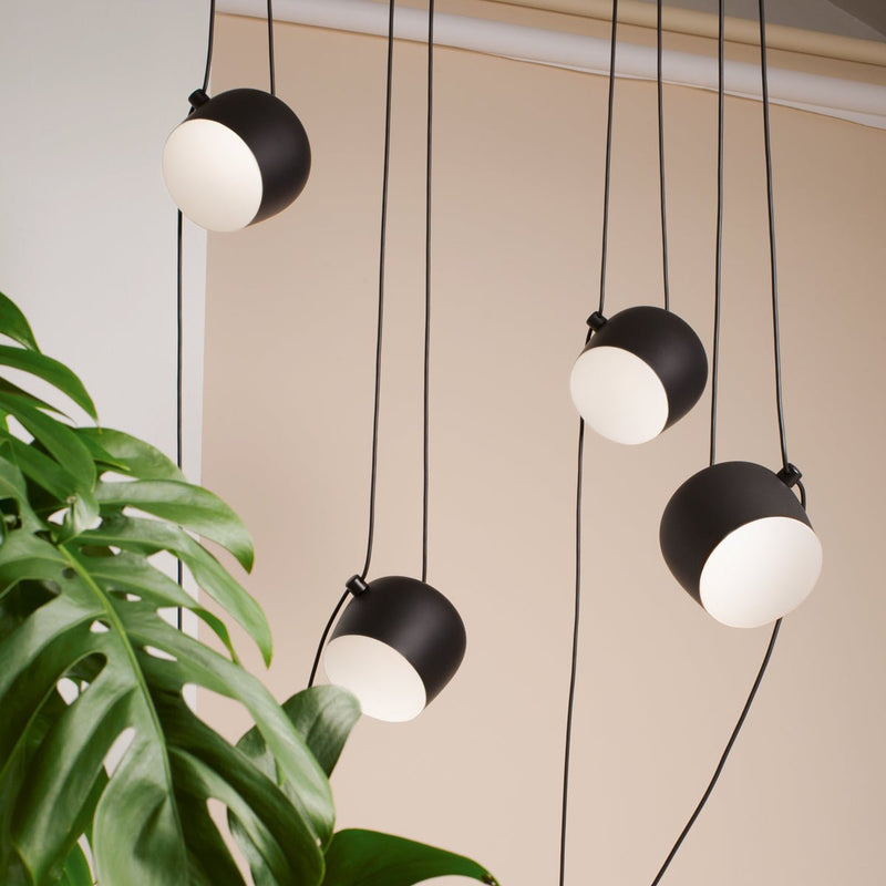 Flos AIM Multi - Pendant Canopy - Flos - Pendants - Black - HORNE