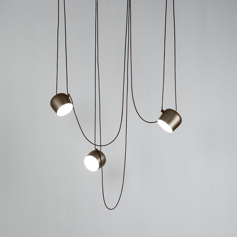 Flos AIM Multi - Pendant Canopy - Flos - Pendants - Black - HORNE