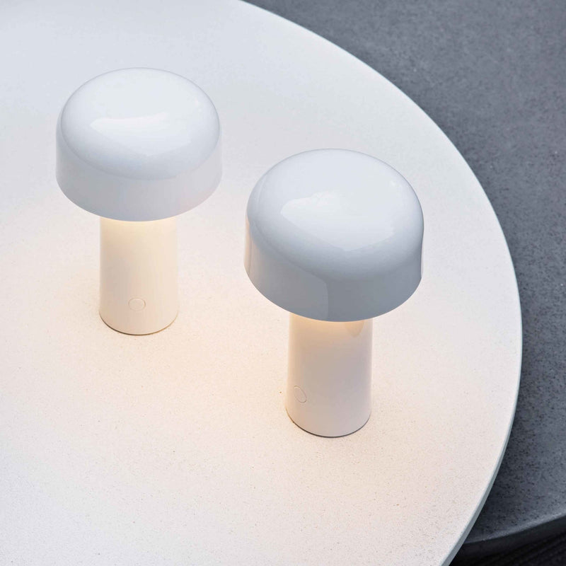 Flos Bellhop Portable Lamp - Flos - Table + Task - Grey - HORNE