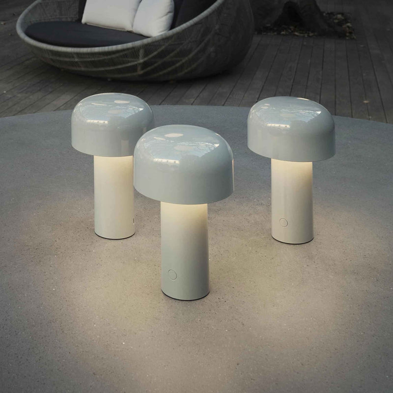 Flos Bellhop Portable Lamp - Flos - Table + Task - Grey - HORNE